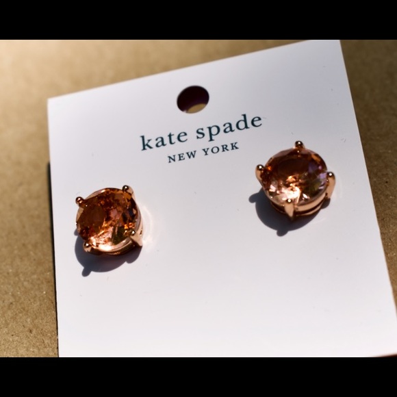 Kate Spade Peach Gumdrop Earrings - Picture 4 of 5